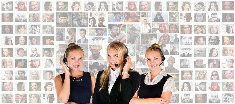call center office
