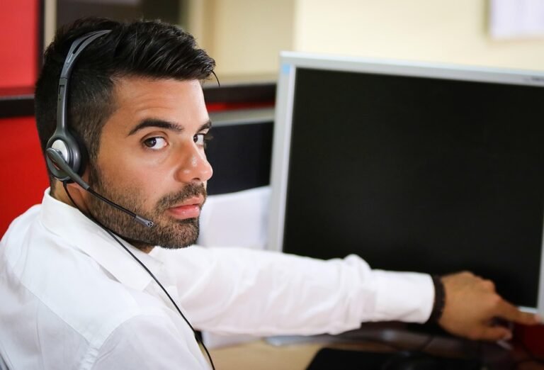 call center office